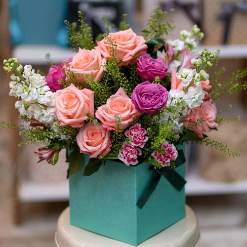 Букет в коробке