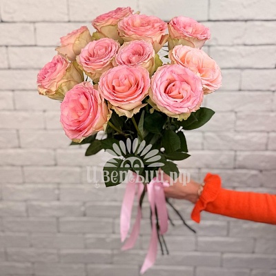 Букет 11 роз Эквадор «Esperance»