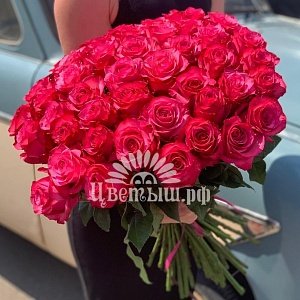 51 роза Эквадор «Lola» 