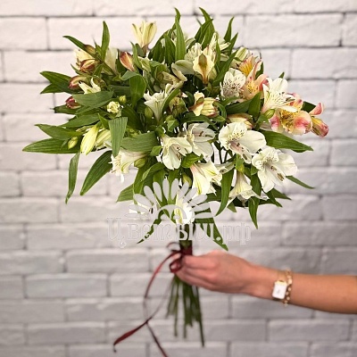 Букет 11 альстромерий