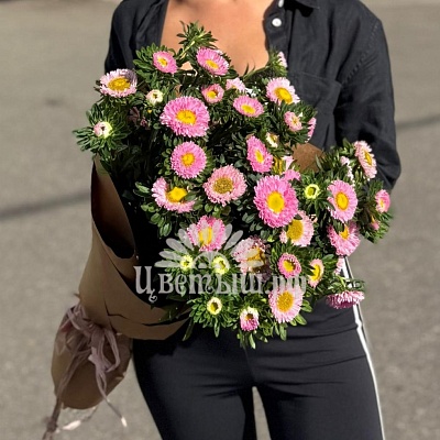 Букет из каллистефуса