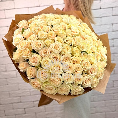 Букет 101 роза «Талея»