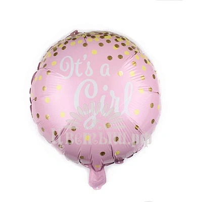 Шар фольгированный малый