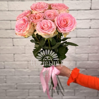 Букет 9 роз Эквадор «Esperance» 2