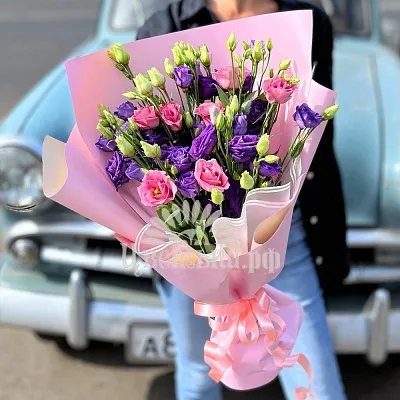 Букет 7 эустом микс «Class»
